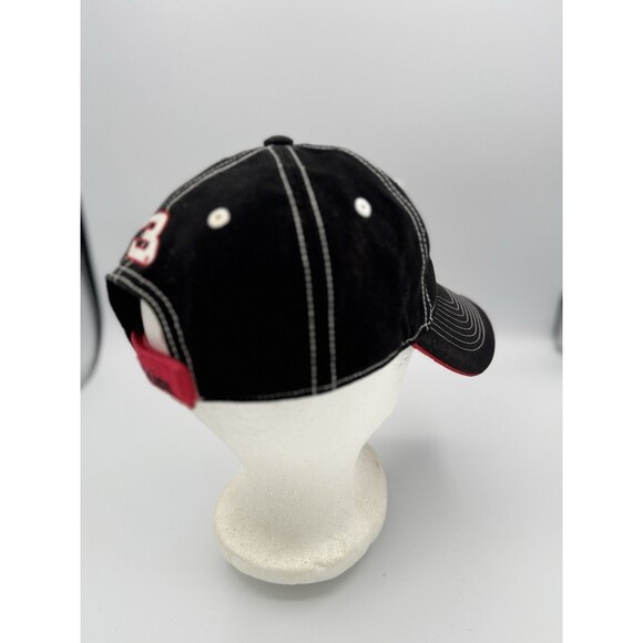 Vintage Dale Earnhardt #3 Hat Adjustable Cotton Black Strap Intimidator - Picture 7 of 11